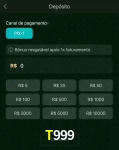 deposits T999